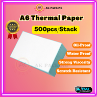AKPACKING A6 Thermal Paper A6 Airway Bill Paper Awb 100mm x 150mm Roll