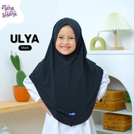 JILBAB ULYA - Jilbab Instant Anak Perempuan Hijab Instan Polos Kerudung Anak dan Dewasa Bahan Jersey