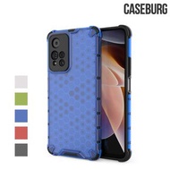 紅米Redmi Note 11 Pro 5G CASEBURG Hybrid HEX 雙物料加強防撞 軟邊硬底 四邊全包保護殼 手機套 5543A