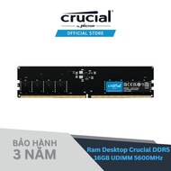 CT16G56C46U5- Ram PC Crucial DDR5 16GB 5600MHz UDIMM 1.1v - Genuine product