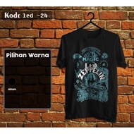 Led Zeppelin Music Band T-Shirt - Led Zeppelin 24 Rock Metal T-Shirt