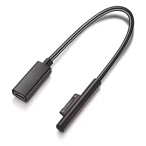 For SURFACE Connect to USB-C Charging Cable Compatible for SURFACE Pro7 Go2 Pro6 5/4/3 Laptop1/2/3 &