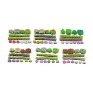 [kanye2dc] DIY Miniature Grass Tufts Flower Cluster Accessories Vegetation groups for