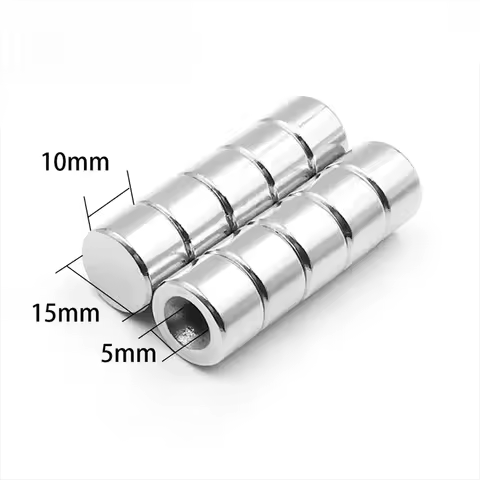 2~30PCS 15x10-5mm Small Circular Magnets 15x10-5mm for Home Refrigerators, Offices DIY 15x10-5mm