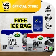 🌙RAYA SALE✨ Arla Pure Creamery Butter Salted | Unsalted #250g (HALAL)