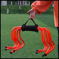 5pcs Football Training Hurdle Frame Agility Set Jumping Ladder Soccer Ball Training Equipment