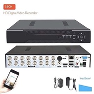 DVR 4CH / 8CH / 16CH recorder cctv 1080P 2MP full playback semua channel XMEYE hybrid