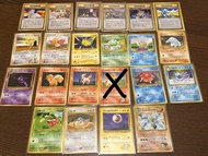 激罕 初代日版Pokemon卡 寶可夢精靈 PTCG 舊卡背 Japanese Version Vintage Pokemon Cards Trainer Set - Holo Cards 比卡超 P