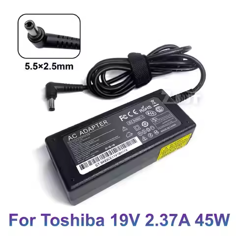 19V 2.37A 45W 5.5*2.5mm AC Laptop Adapter Charger For Toshiba T210 T210D T230 T230D Z30 PA3822U-1ACA