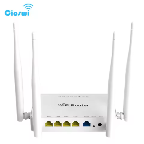 Cioswi Wireless WiFi Router For 3G Usb Modem OpenWrt OS Support Keenetic Omni II 300Mbps 802.11b 4*L