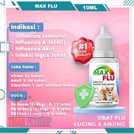 MAX Flu 10ml - Obat Flu Kucing Anjing B4-7