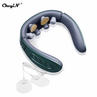 ❃❋CkeyiN EMS Shoulder and Neck Massager Multi-function Smart Timing Cervical Massager AM303