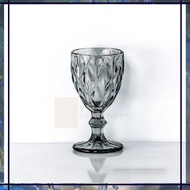 HS [6PCS] 300ML Clear Crystal Goblet Champagne Glass Wine Glass/Drinkware
