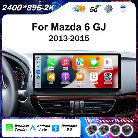 UIS7870 12.3 inch For Mazda 6 GJ Series 2013-2015 Car Radio Multimedia Video Player Navigation GPS A