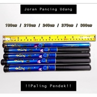 💯 Joran Pancing Udang 180-300cm PRAWN POLE Paling Pendek Fishing Rod, Xpuyu and Abu ikan kolam