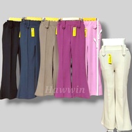 Women's Cutbray Pants | Women's Work Pants | Fit n Flare Trousers