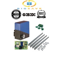 GIBIDI GBD-PASS12/18KIT AC SLIDING AUTOGATE OIL BATH MOTOR MAX 1500KG PACKAGE ( MADE IN ITALY )