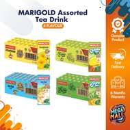 MARIGOLD Assorted Tea Drink (250ml x 24) Perfectly Balanced Refreshing Blend Natural Flavors Herbal Convenient