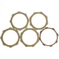 5 2 97D PC Motorcycle Friction Clutch Disc Plates For Kawasaki Klx125 D-Tracker 125 KLX 125 2010-
