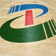 8KIJ室內體育館專用籃球場實木運動 企口硬楓木地板 舞臺健身房羽