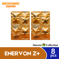 Enervon Z+ Multivitamins 8 tablets (For All-Around Healthy Energy & Stronger Immunity)