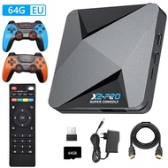 Super Console X2 Pro Game Box US/UK/EU Retro Video Game Console TV Box 100000 Video Games for SS/MAM