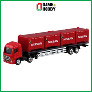 ĐỒ CHƠI MÔ HÌNH XE LONG TOMICA NO. 144 HINO PROFIA TRAILER - NISSAN CONTAINER