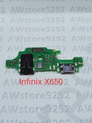 Flexibel Flexible Papan PCB Con Cas Con TC Konektor Charger Infinix Hot 8 X650