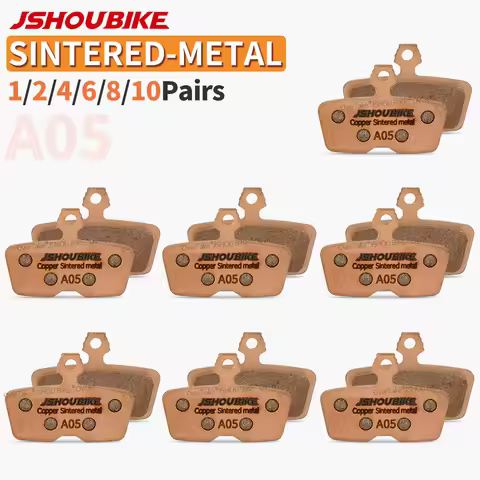 JSHOUBIKE 1/2/4/6/8/10 pairs Sintered Metal hydraulic brake pads for SRAM CODE,CODE R,CODE RSC SRAM 