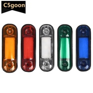 C5GOON 1Pc 12V-24V 3LED Trailer Truck Side Marker Lamp Warning Lights Side Guide Signal Lamp Q8X4