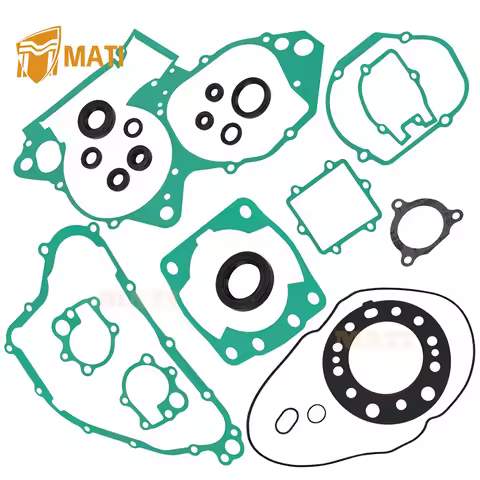 M MATI Complete Top & Bottom End Engine Gasket Oil Seal Kit For Honda CR250R 2002-2004 14132-KZ3-L20