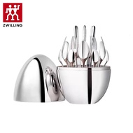 Zwilling Western Cutlery 24 Piece Set 304 Stainless Steel Spoons Chopsticks Knives and Forks