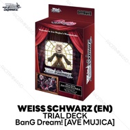 Weiss Schwarz Trading Card Game: Trial Deck BanG Dream Ave Mujica (English)