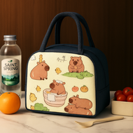 TY1489 Tas Bekal Anak Karakter Capybara Cooler Bag Lunch Bag Thermal Anti Air Alumunium Foil