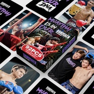 92 Bangsaen Fight Club Thailand Boxing Merchandise Photo Cards Greeting Card Stickers LOMO Cards