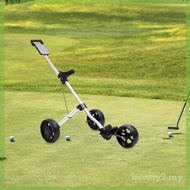 [BaositybbMY] Golf Pull Cart Golfing Cart Caddy Cart Golf Accessories Professional Foldable 3 Wheele