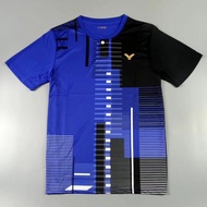 Olympic Victor Blue Malaysia Badminton Jersey 2021