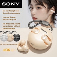 Sony Bluetooth 5.3 Wireless Ear Clip Noise Canceling Headphones Wireless Bone Conduction Headset HIFI HD Call Sports Gaming Earbuds
