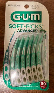 Sunstar GUM Soft Picks 牙科護理用牙線/牙籤/牙縫刷 60個