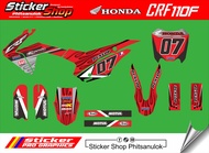 ็้สติ๊กเกอร์ติดรถ HONDA วิบาก เอ็นดูโร่ รุ่น CRF 110F/ No.01