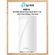 TP-Link HB810 (SGST) Tri-Band BE22000 Home Mesh WiFi 7 Router, AP System Router, Ultra-Fast 22Gbps, 