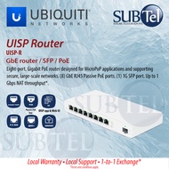 Ubiquiti UISP Router UISP-R 8 GbE RJ45 ports 1 SFP port 1Gbps NAT throughput