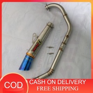 Exhaust Daeng sai4 100% Original Raider 150 carb/fi Lc 135v1/v2 Y15 Y15ZR Rs 150