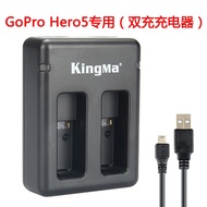 Code: GoPro accessory hero6/5/4/3+ battery charger set two-three charge charger black dog 5