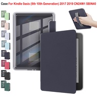 For Kindle 0asis (9th Generation) 2017 7-inch With Auto Sleep Wake Flip Cover Kindle Oasis (10th Gen