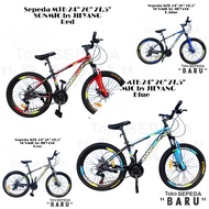 TB - Sepeda MTB SONMIC BY JIEYANG Ukuran 24 26 27.5 Inch