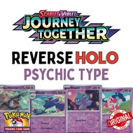 Reverse Holo - Journey Together JTG - Scarlet and Violet - PsychicType Pokemon Card
