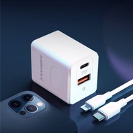 MOMAX ONEPlug USB-C雙孔充電器20W PD快充(UM16)