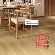 石塑 SPC 仿木紋卡扣環保地板 厚 6mm 加厚防火防水耐磨靜音 送珍珠棉防潮隔音 直接翻新地磚舊木地板磁磚瓦仔紙皮石泥水地台都可 DIY或搵師傅都得 120平方呎起 [轉聘師傅專人鋪連工包料另議]