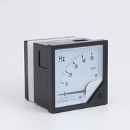 6C2 6L2 Frequency Meter 0-50HZ Hertz Meter DC DC10V Type 4-20MA Current Voltmeter 45-55HZ